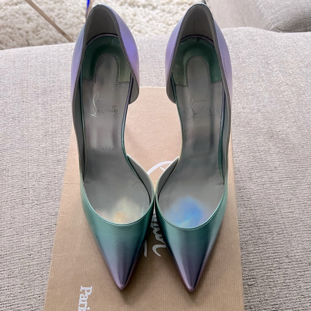 Christian Louboutin multicolor so Kate 120 heels